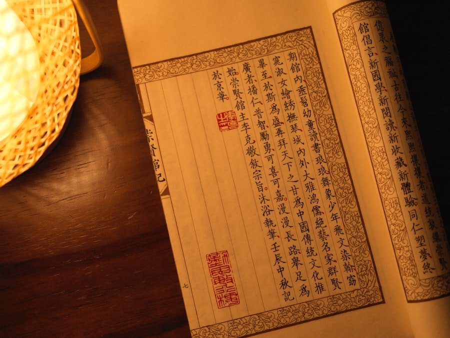 Photo chinese calligraphy
