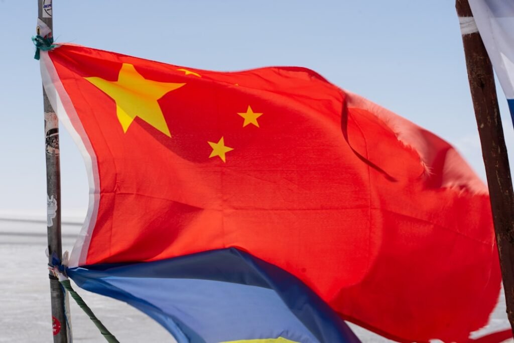 Photo china flag